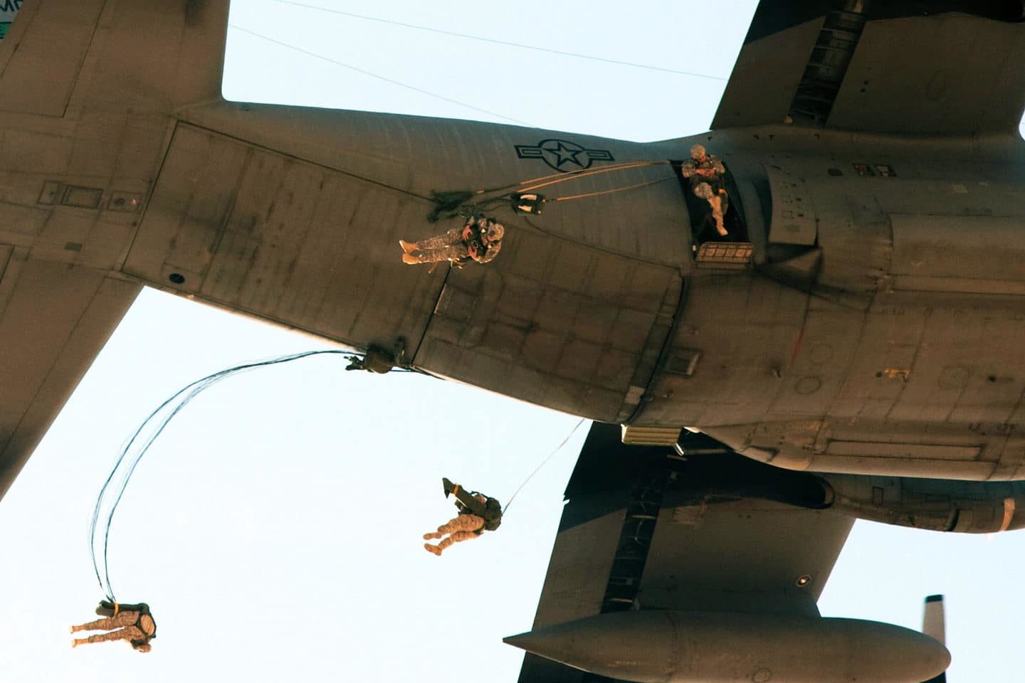airborne jump exit