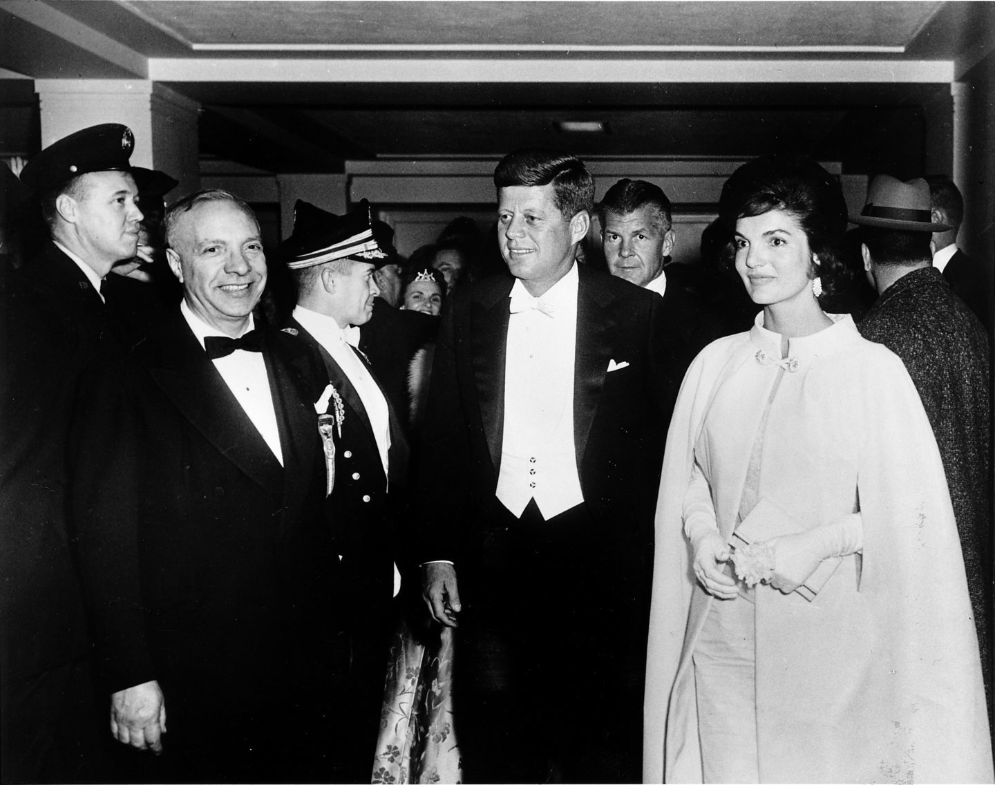 JFK and Jackie at Inaugural Ball