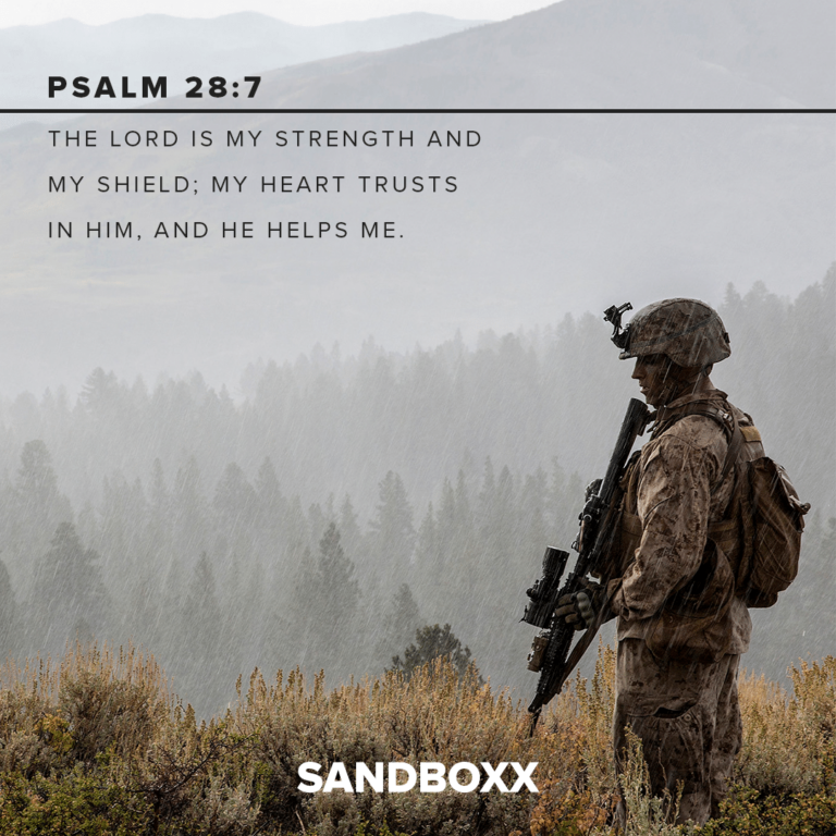 Motivational Bible Verses For Your Recruit at Basic Training Sandboxx