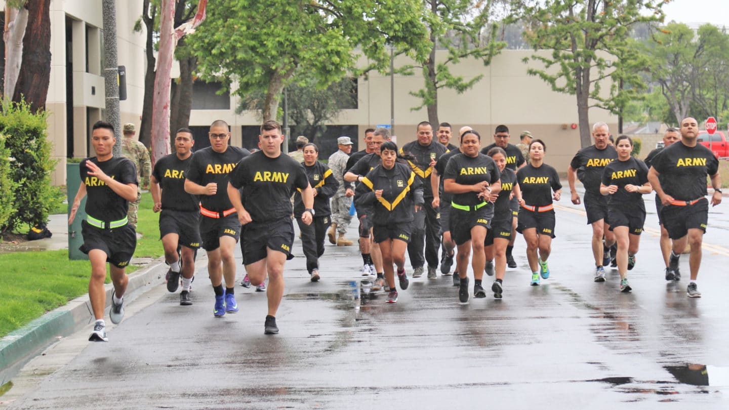 Army Apft Score Chart Run