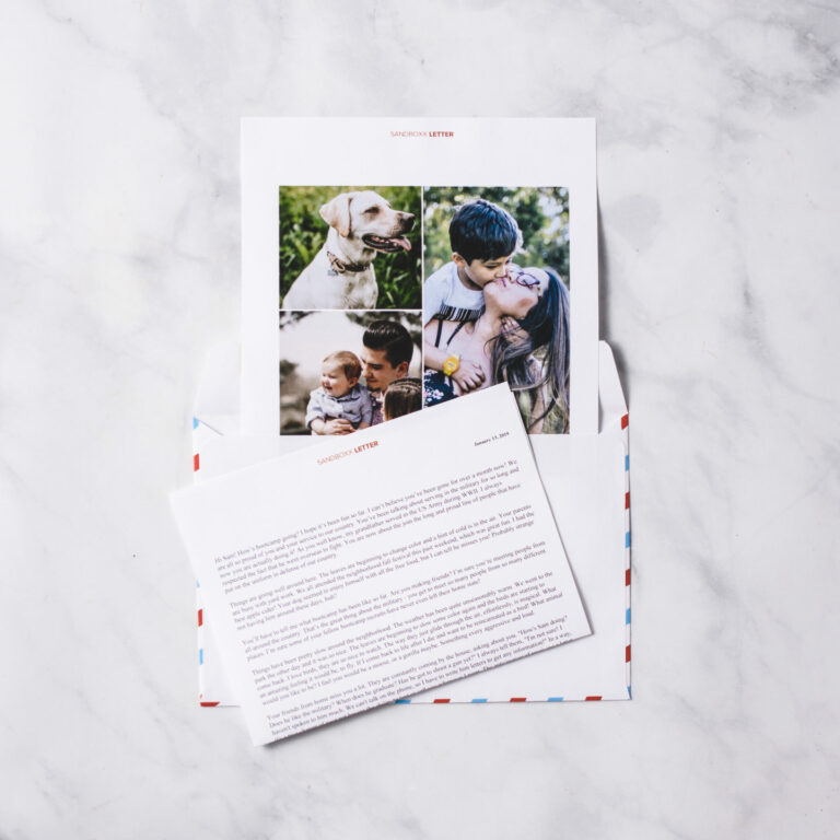When Will My Sandboxx Letter Arrive? Sandboxx