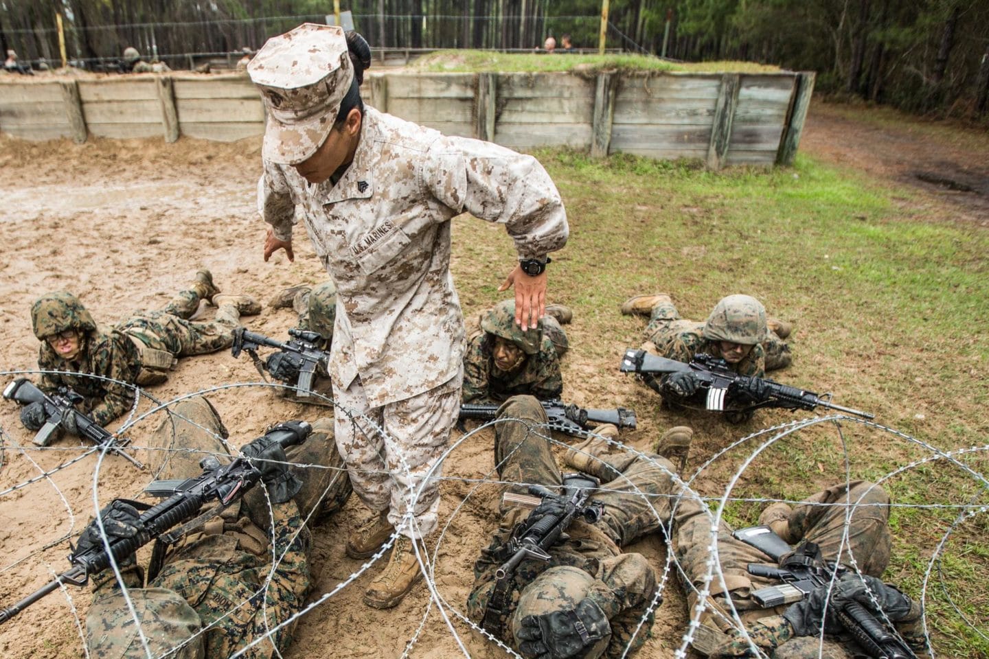 Male And Female Marine Corps Recruits Will Soon Go Through Boot Camp Together Sandboxx - bct army basic combat training base roblox