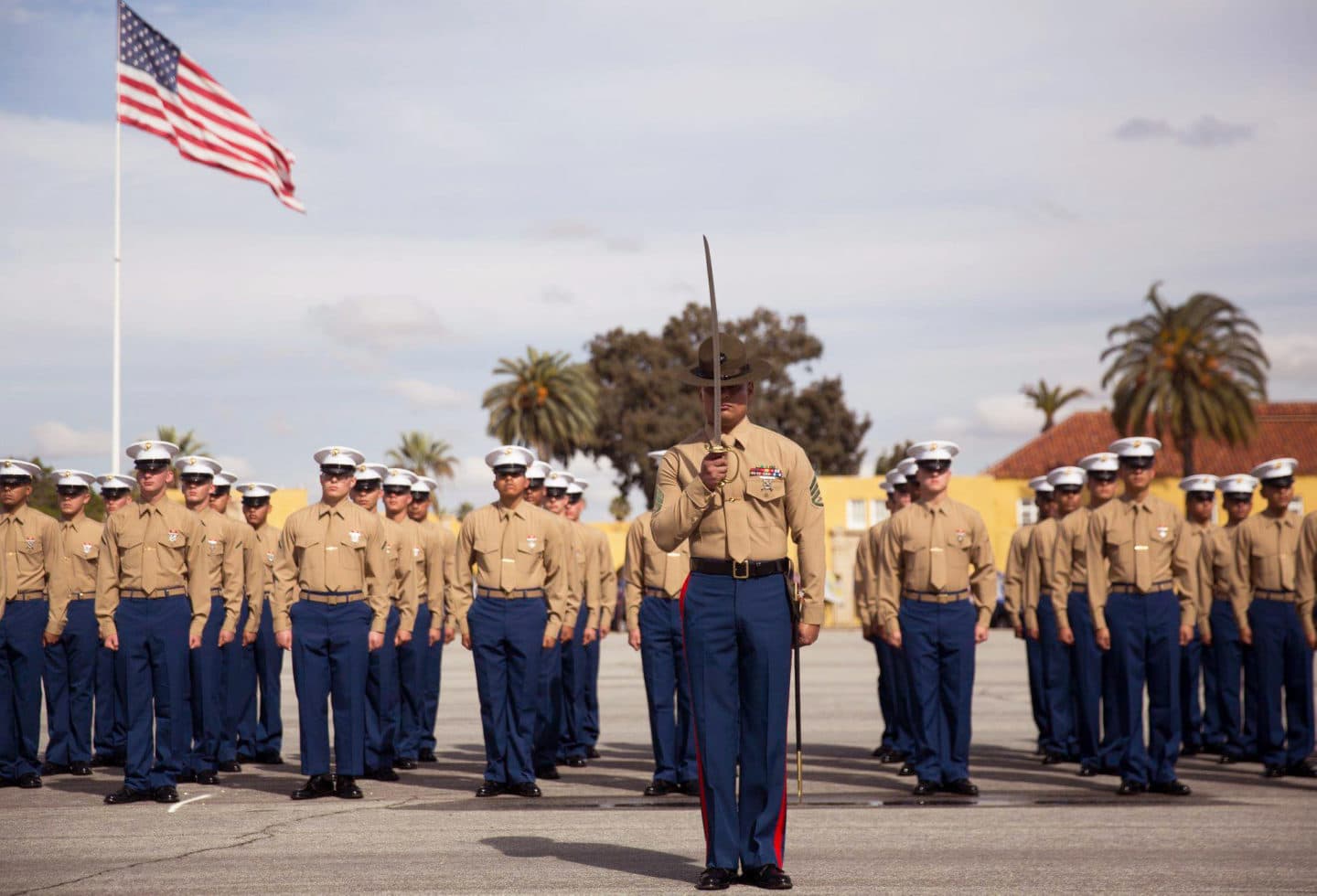 Marine Recruit Training Graduation