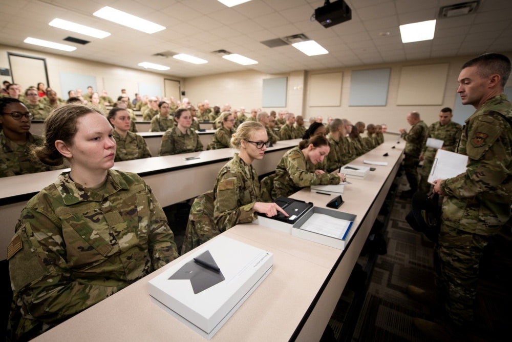 air force experiment issues tablets