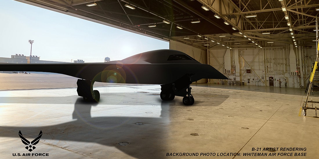 images of the B-21
