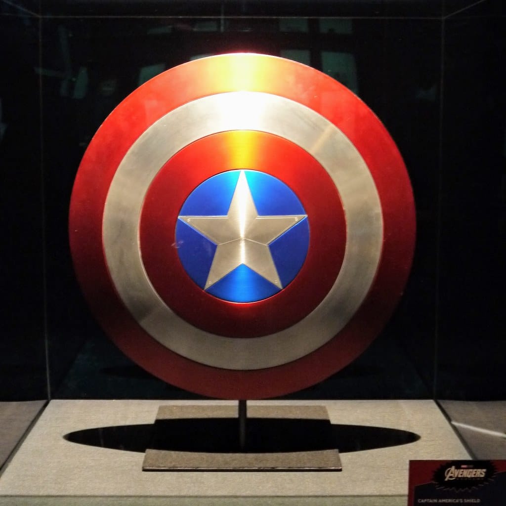 Captain America flag