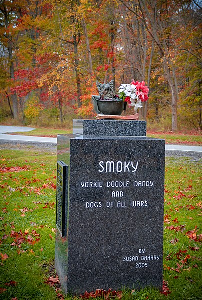 smoky granite memorial