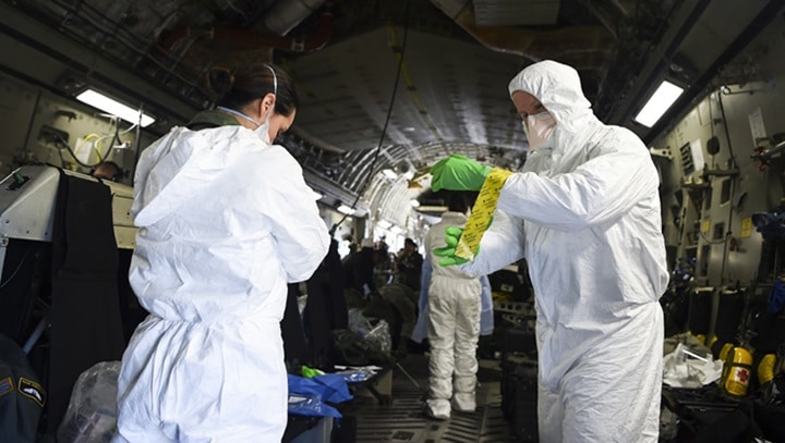 military coronavirus