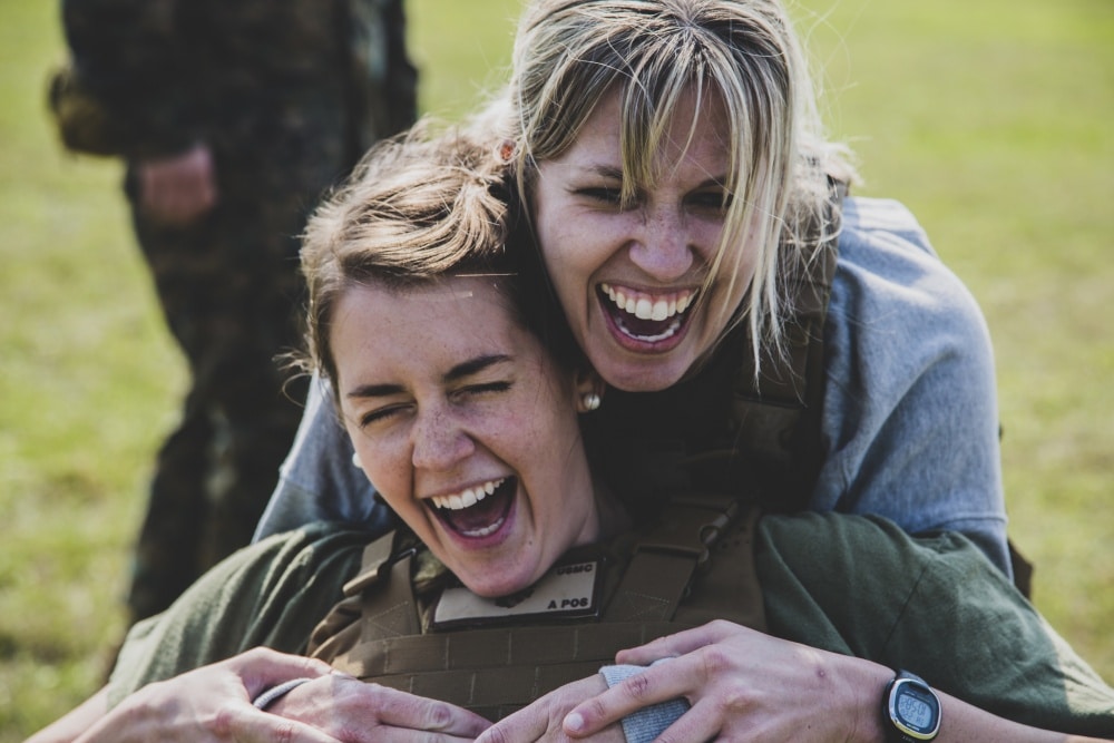 military spouses combat medicine drill
