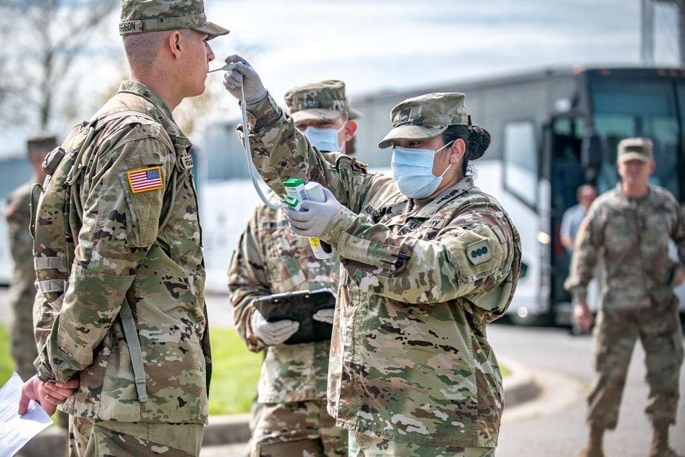 covid-19 joining military