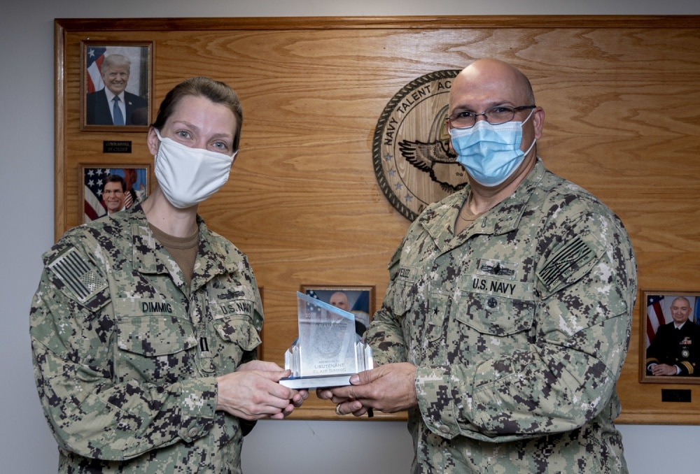 New Officer Recruiter Wins Top Recruiting Award Sandboxx