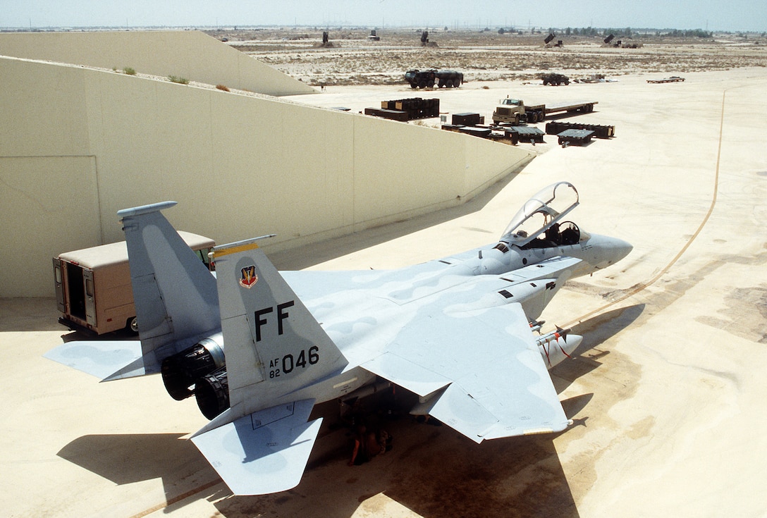 That time an F-15 landed without a wing