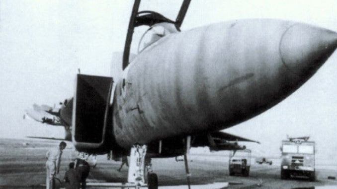 That time an F-15 landed without a wing