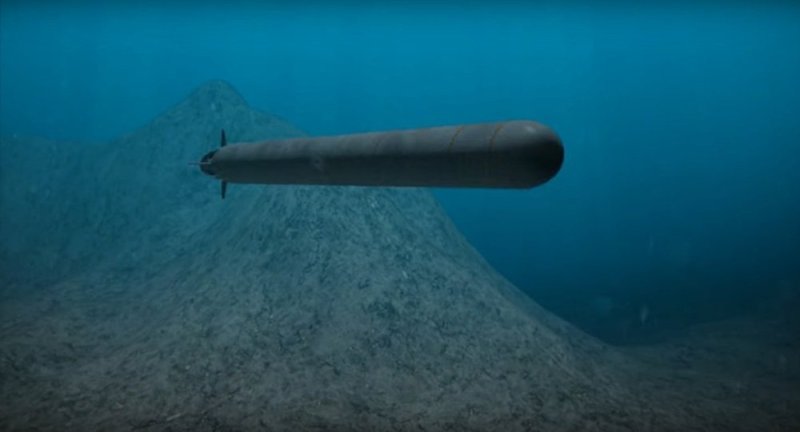 An underwater nuke