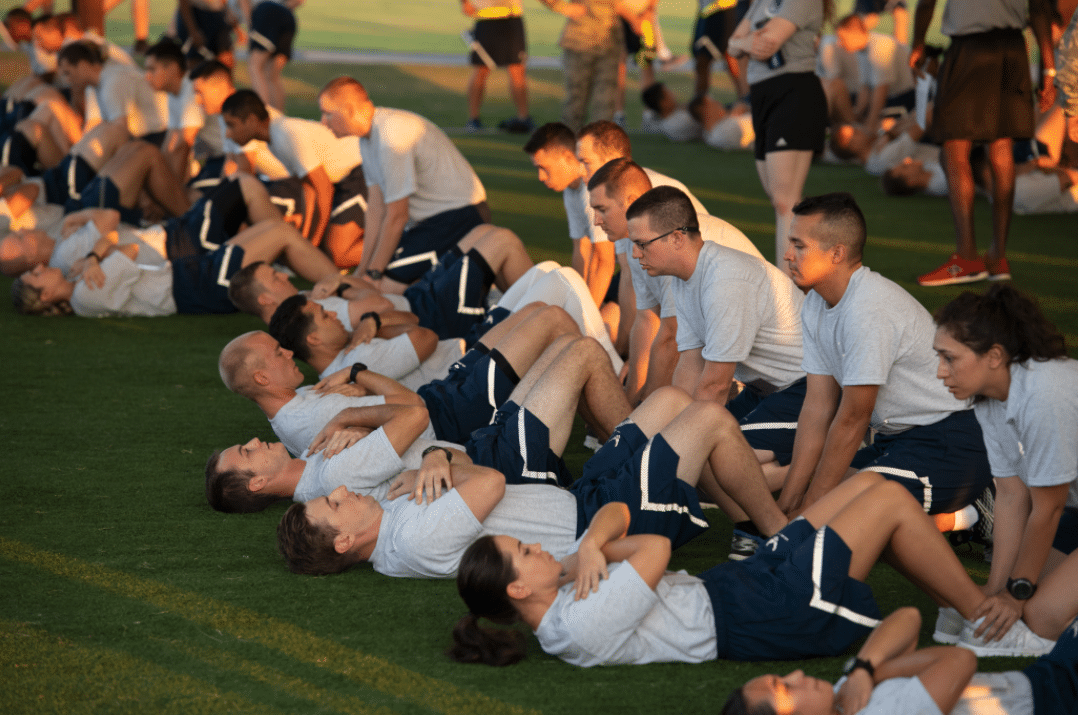 air force fitness test, pft