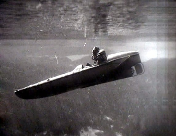 The British Motor Submersible Canoe dubbed “Sleeping Beauty” was developed by the British Special Operations Executive (SOE) during WWII.