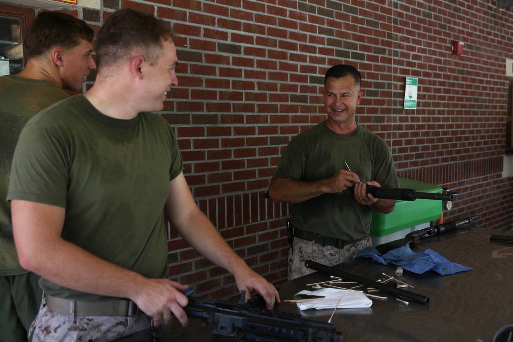 weapon maintenance in the military