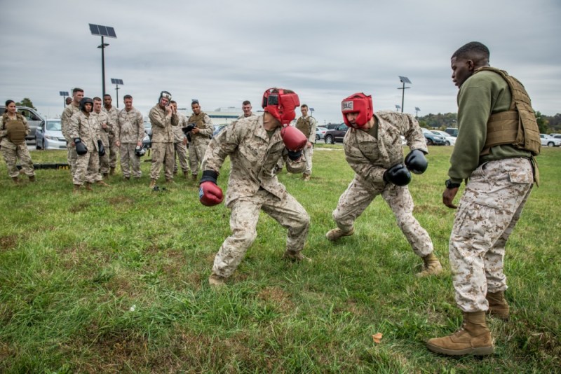 Marines MCMAP training