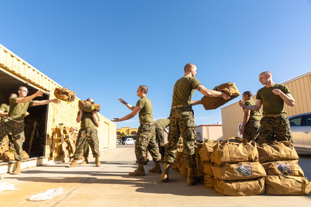 Marines team week  marine recruit training