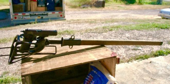 Weird M1911 Gun Blade