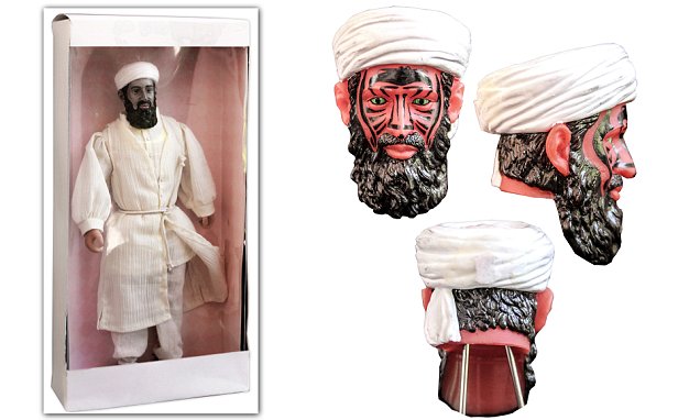 Operation Devil Eyes Osama bin Laden demon doll