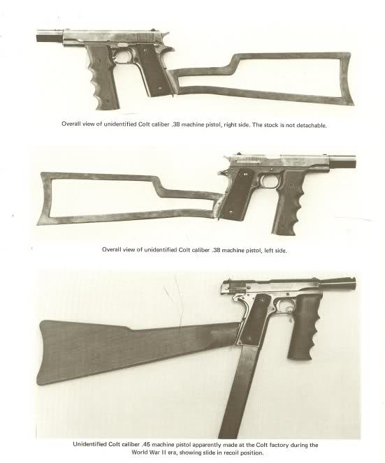 Machine pistol weird M1911s