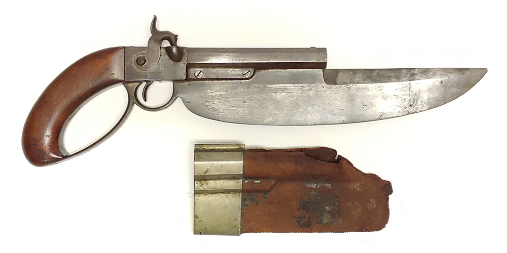 Elgin Patent Cutlass pistol combination weapon
