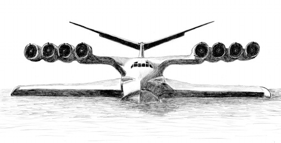 Caspian Sea Monster seaplane
