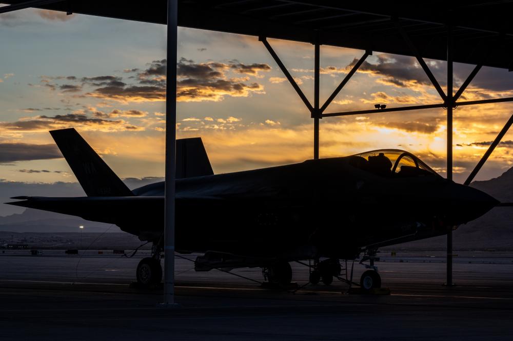 F-35 parked