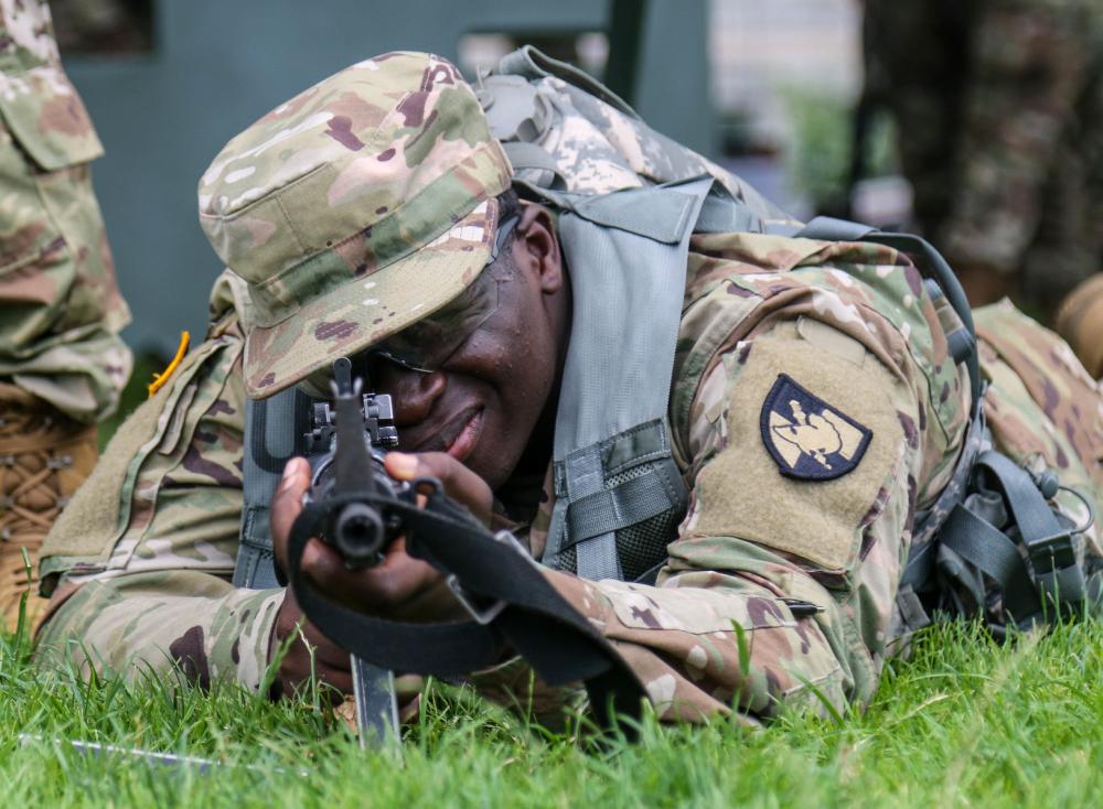 M4 Carbine Cadets training