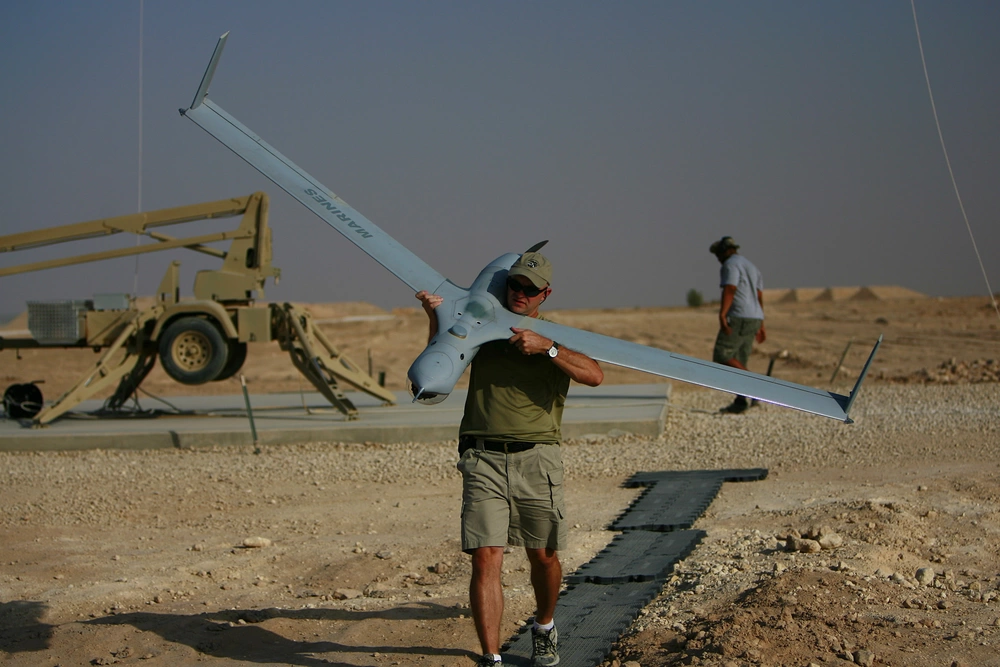 ScanEagle drone operator