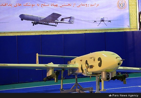 The Sadegh-1 drone is based on the Mohajer-4