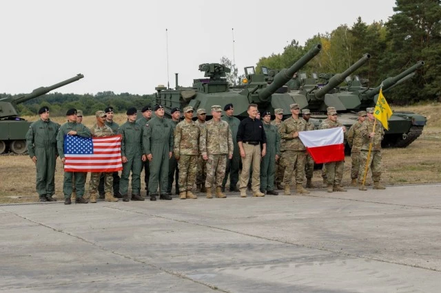 Polish M1 Abrams tank academy