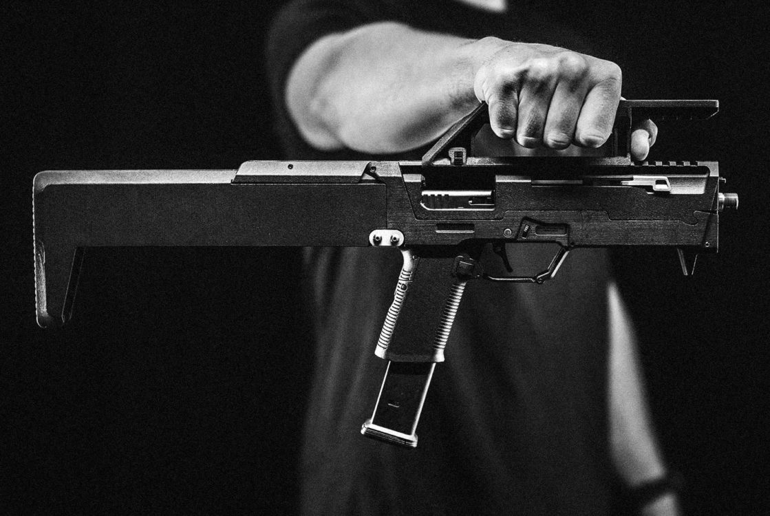 These are 5 unique folding submachine guns Sandboxx