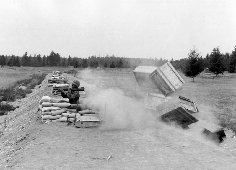 backblast demonstration