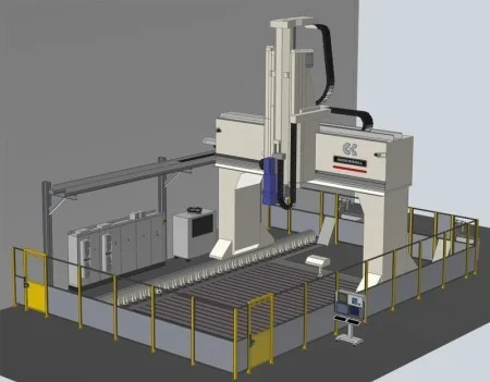 Jointless Hull concept 3D printer for the US Army