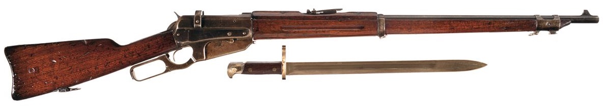 Winchester Model 1895 Russian cowboy