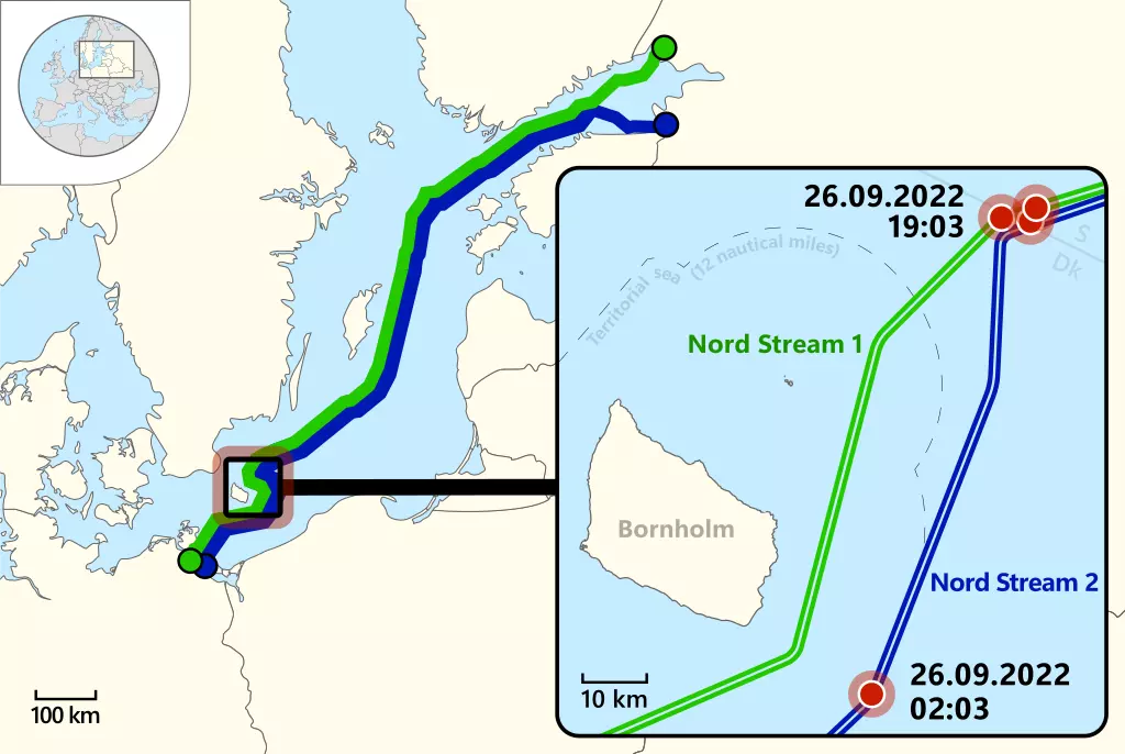 Nord Stream pipelines