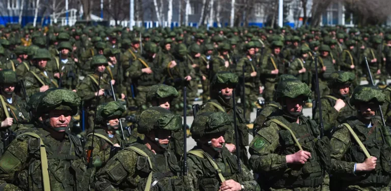 Russian troops