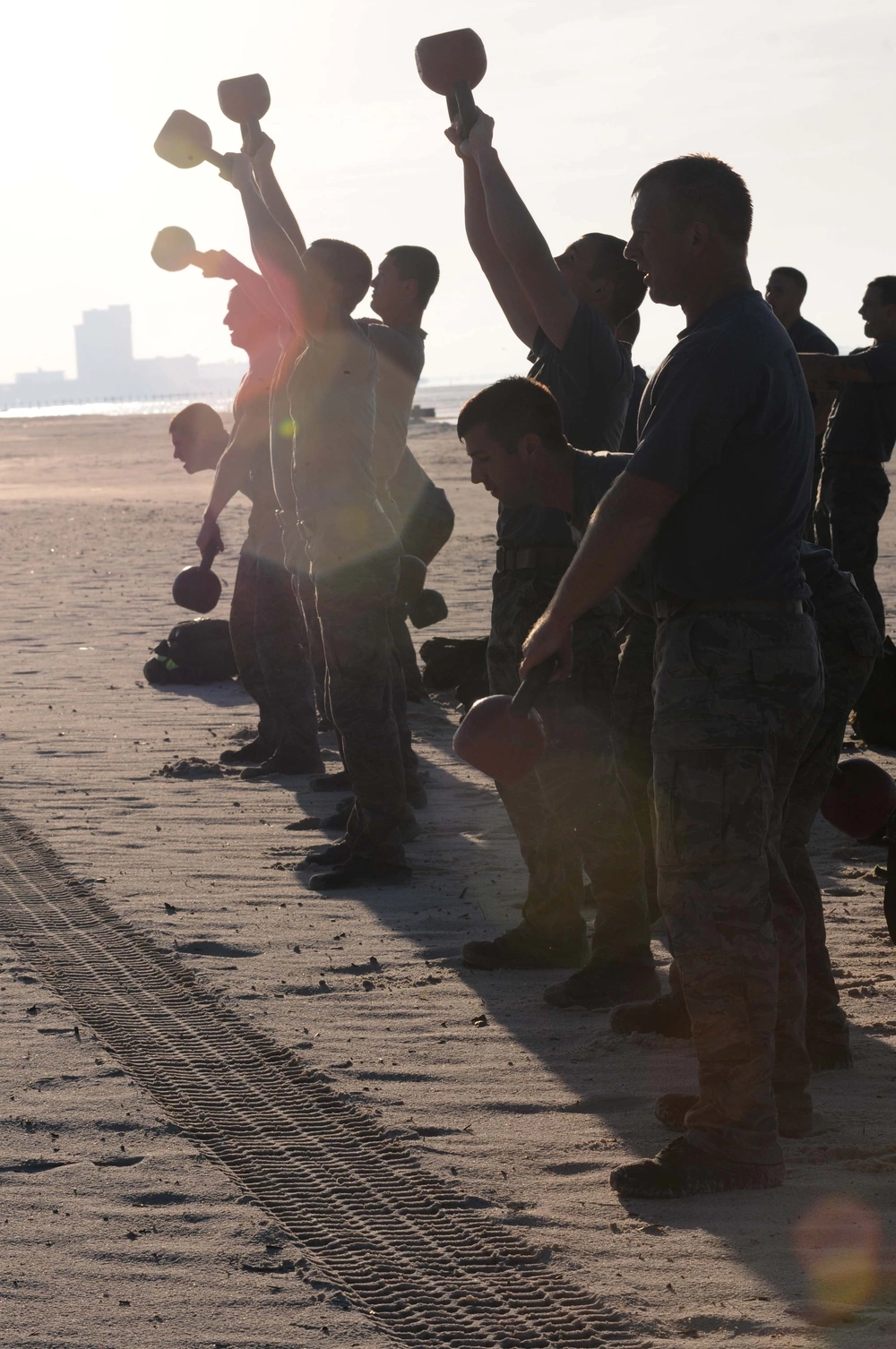 air force combat controller candidates during training