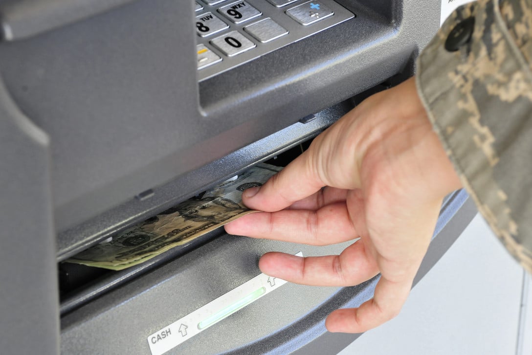 ATM withdrawl