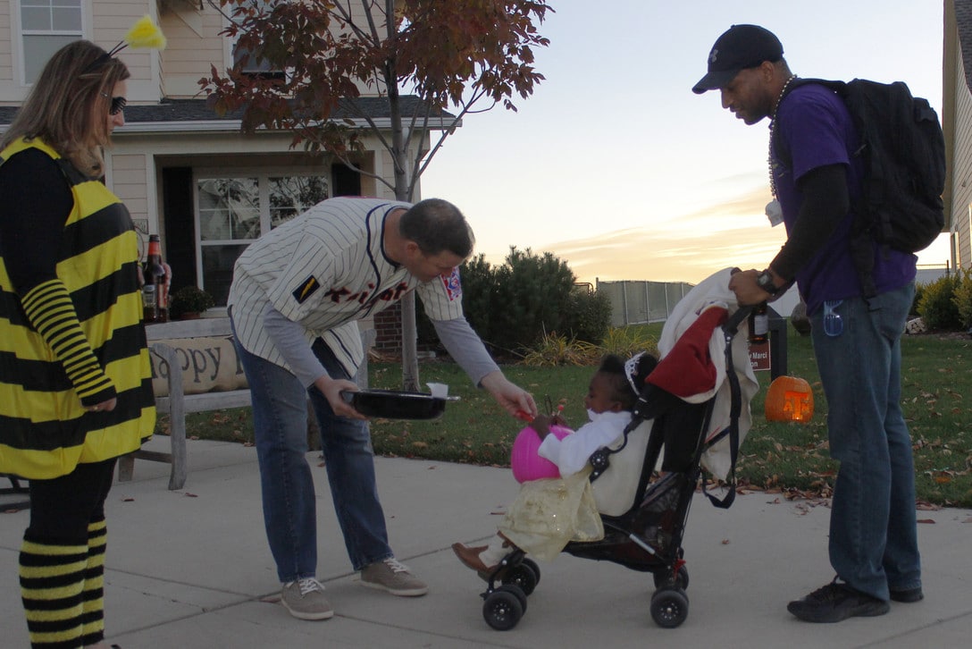 Trick or Treating neighbors