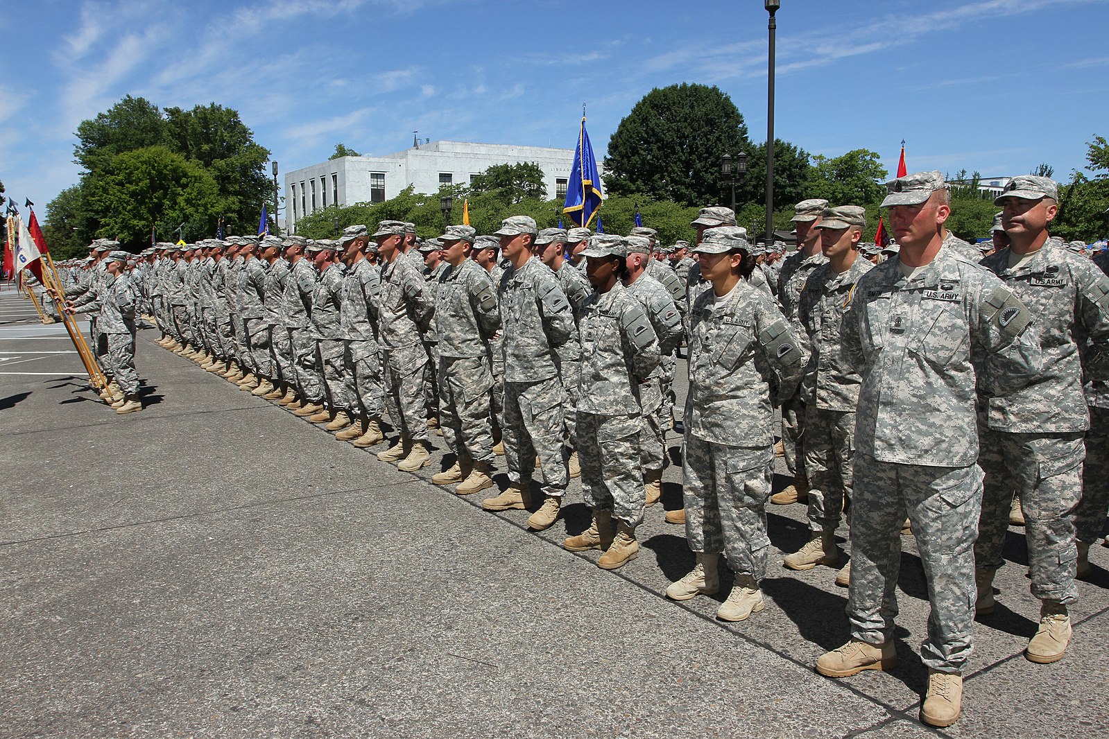 South Carolina National Guard member practices the balancing act