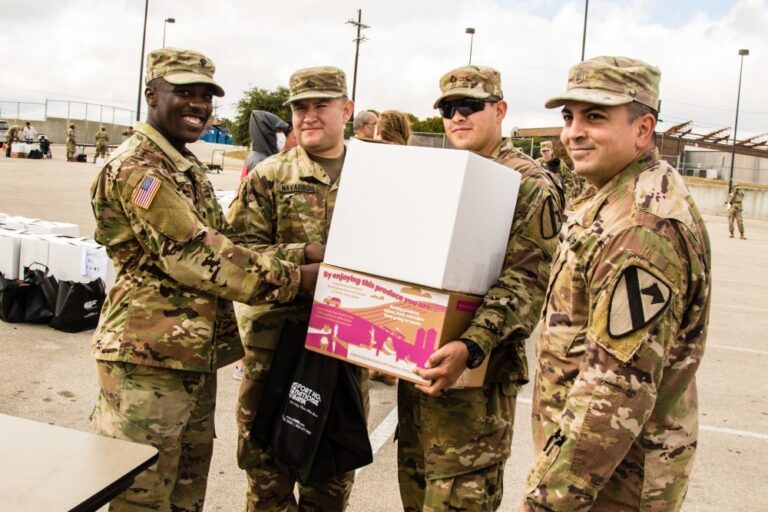 1st Cavalry Division smiling for picture