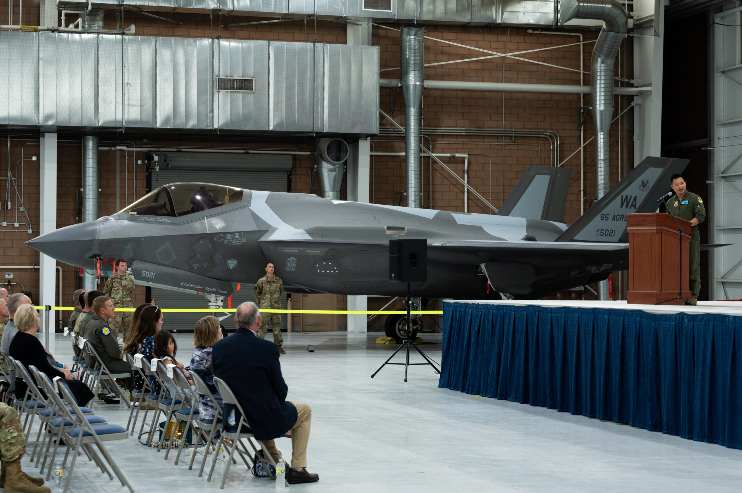 F-35 at Nellis Air Force Base in Nevada