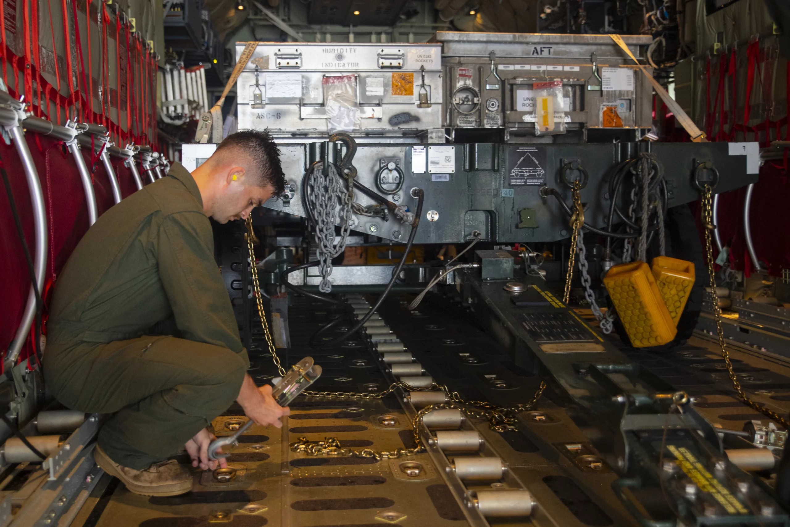 KC-130J missile loading