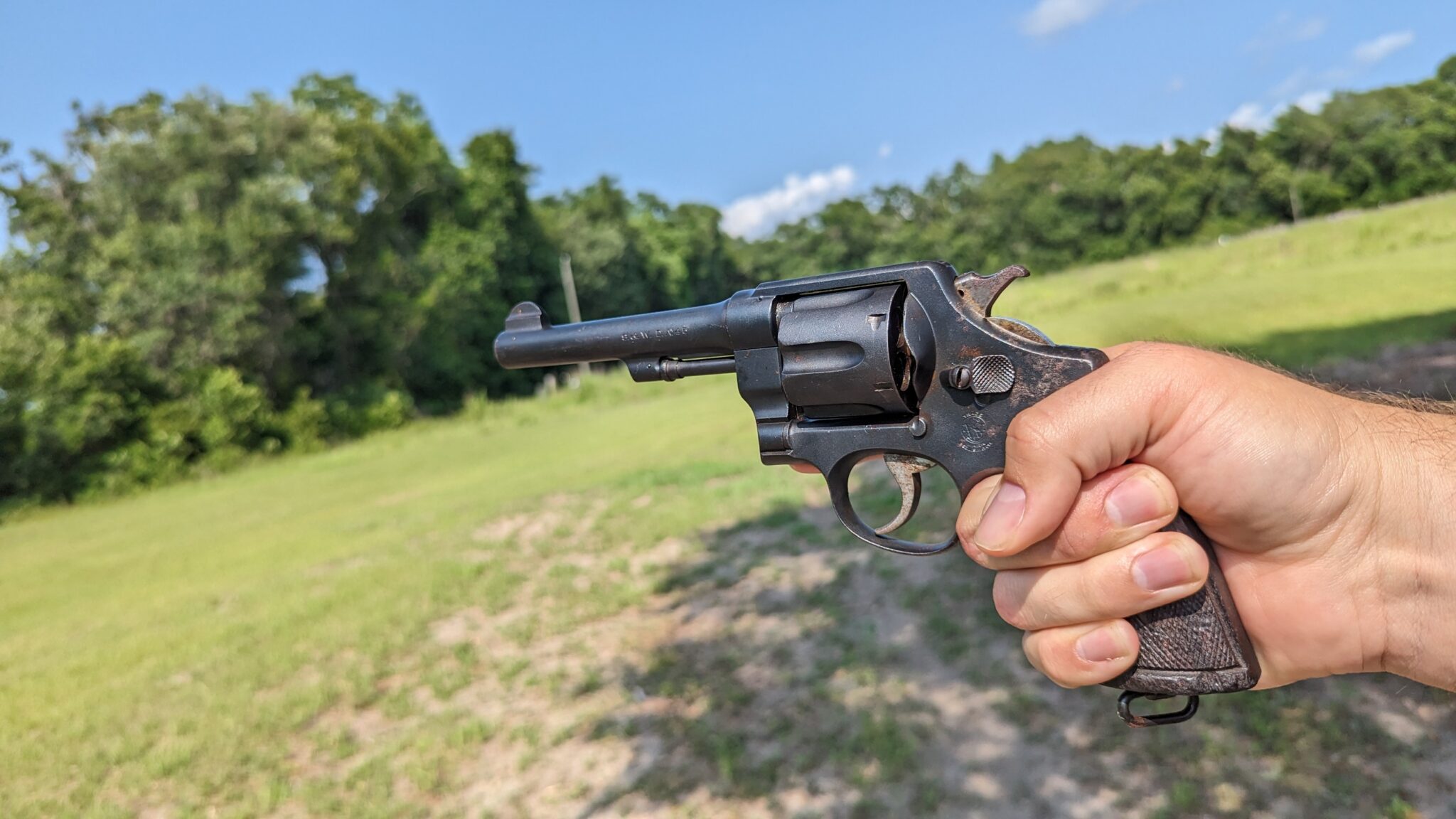 Sandboxx  Hands-on with an S&W M1917 revolver - the weapon that