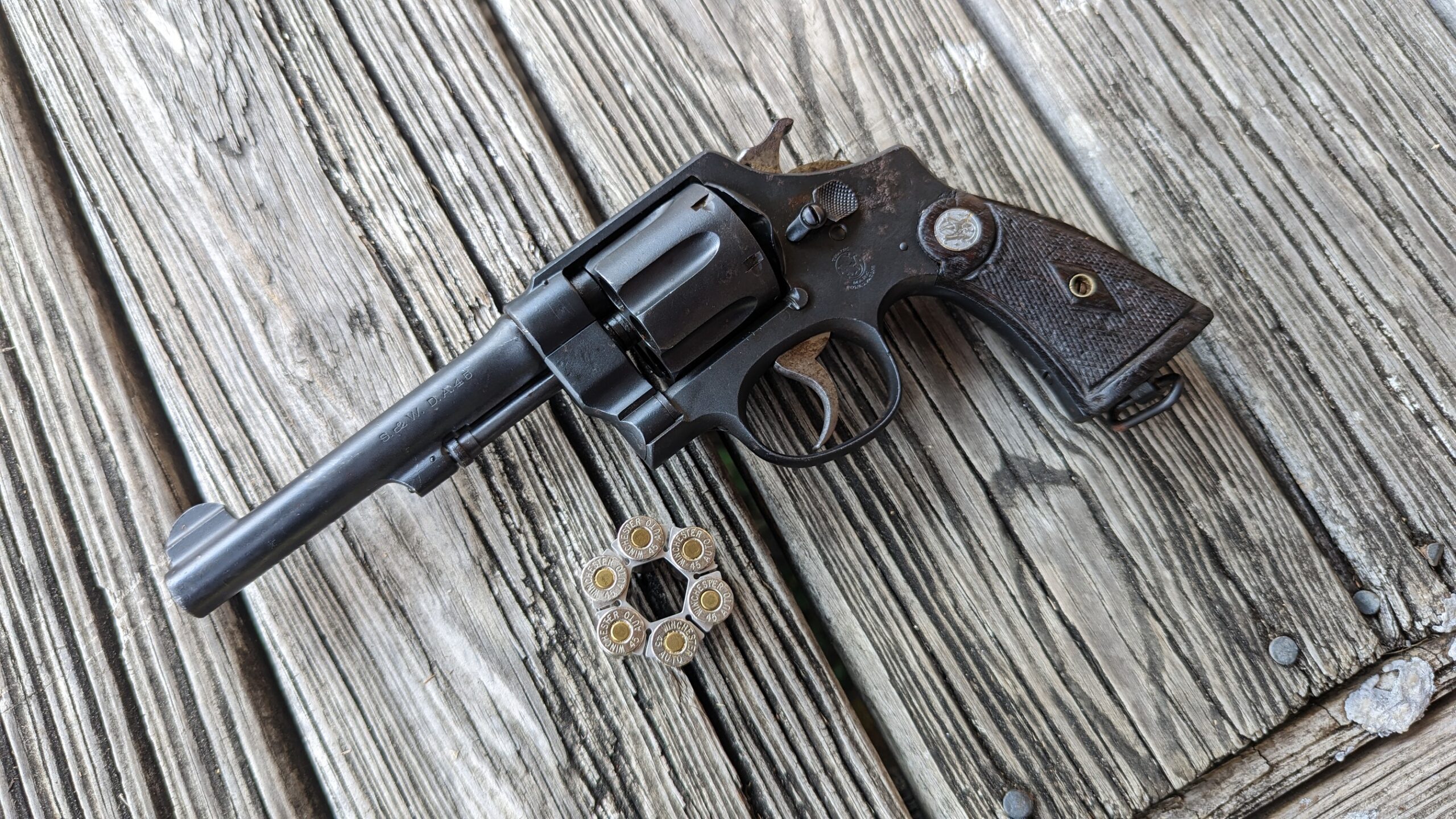 M1917 S&W revolver