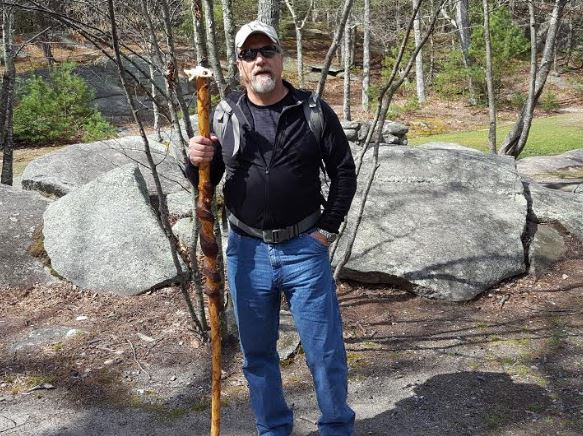 Steve Balestrieri rucking Green Beret