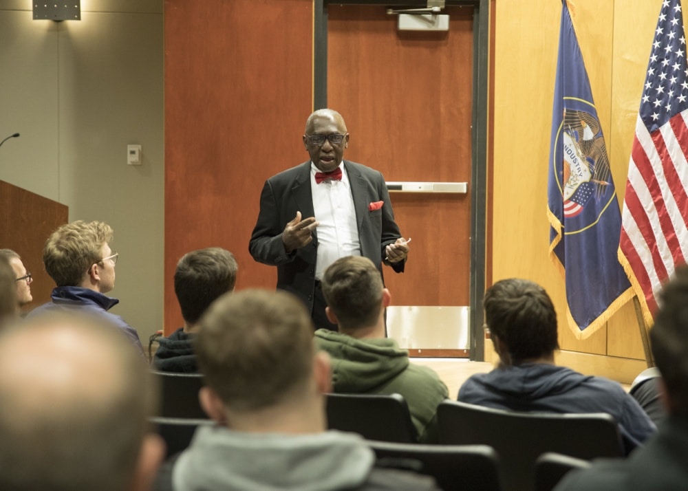 black history speaker to Air Guard